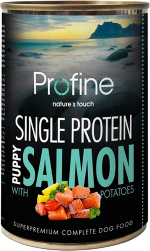 Dog Puppy Single Protein Laks 400 g - Hund - Hundefôr - Våtfôr - Profine