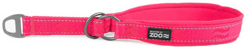 Hundehalsbånd Rufus halvjern 25 mm x 40-50 cm Pink - Hund - Halsbånd og seler - Selected by ZOO