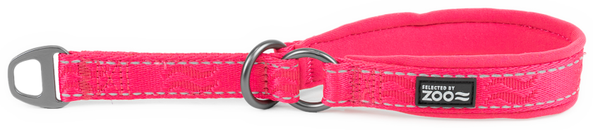 Hundehalsbånd Rufus halvjern 20 mm x 30-40 cm Pink - Hund - Halsbånd og seler - Selected by ZOO