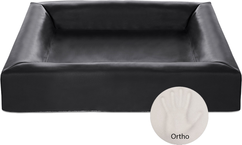 Biabed Ortho svart nr. 4 - 70 x 85 cm - Hund - BiaBed