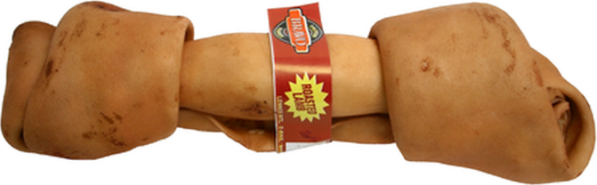 Tyggeknute stekt lammekjøtt 28-30 cm - Hund - Hundesnacks - Bravo