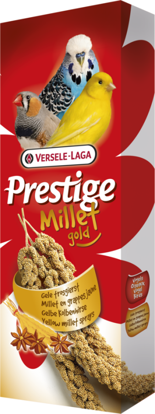 Prestige Hirsespray 300 g - Fugl - Snacks - Versele-Laga