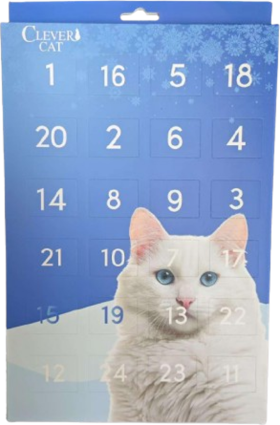 Christmas Calender 24 biter - Katt - Kattesnacks - Clever Cat