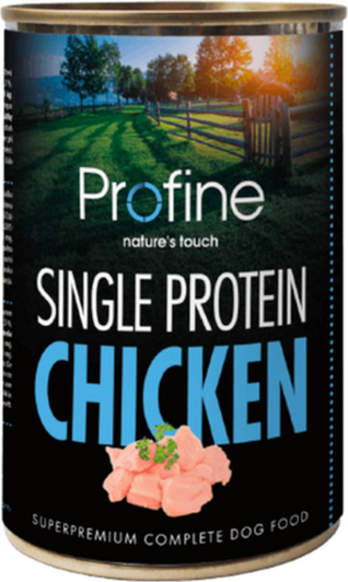 Hund Single Protein Kylling 400g - Hund - Hundefôr - Våtfôr - Profine