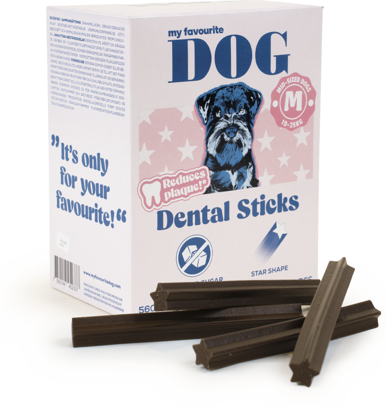 Tannstikker M - 28-pakning - Hund - Hundesnacks - My favourite DOG