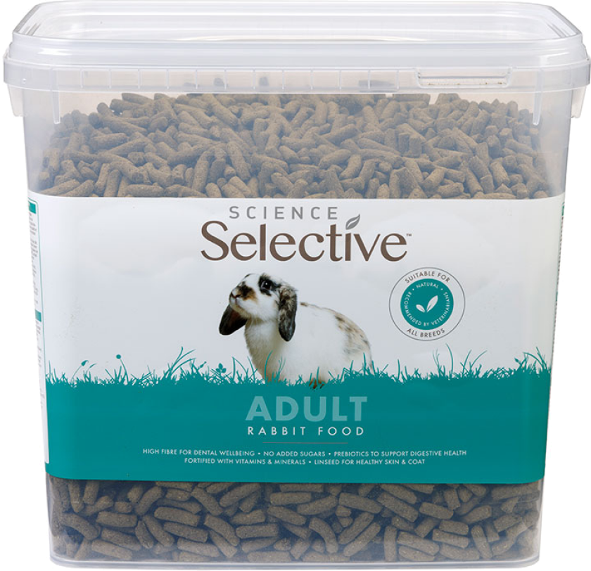 Science Selective Kaninbøtte 3 kg - Smådyr - Fôr - Fôr til degus og chinchilla - Supreme Selective