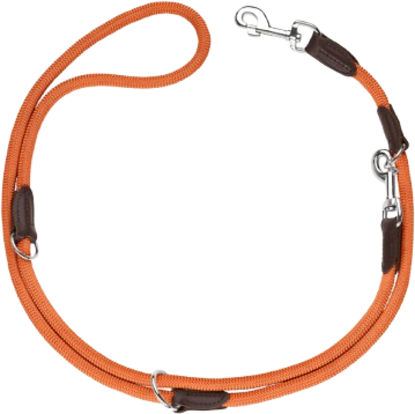 T-Leash Freestyle 8/200 oransje - Hund - Kobbel og bånd - Leiebånd - Hunter