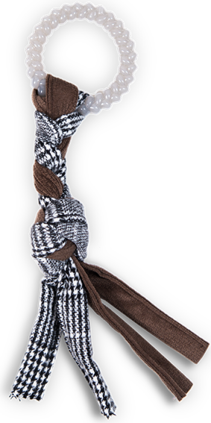 Hundeleketøy Cooper, 36 cm, flerfarget - Hund - Hundeleker - Tøy- og plysjleker til hund - Gustaf och Evita