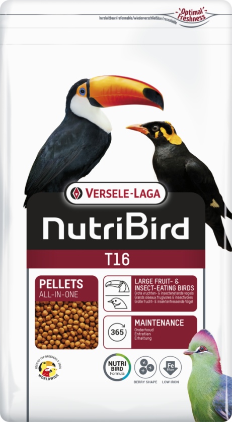 Bilde av NutriBird T16 10 kg - Fugl - Fuglefôr - Versele-Laga