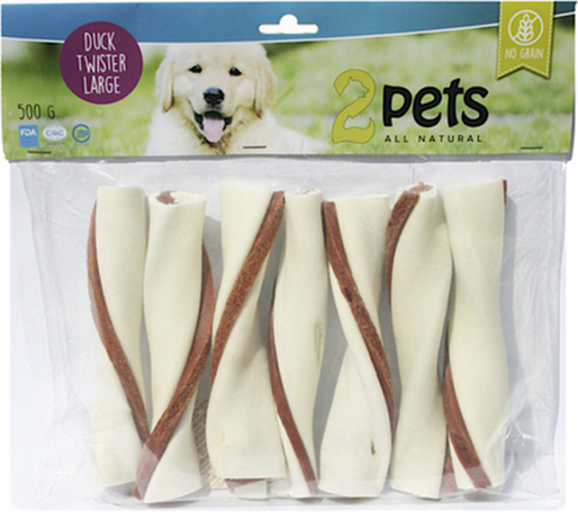 Tuggtwister Duck 80 g - Hund - Hundesnacks - 2 pets