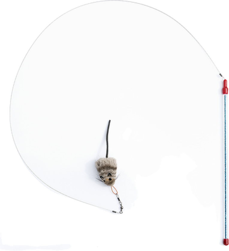 Bilde av Da Bird™ Cat Catcher Catcher katteleketøy - musemiks 32,5 cm - Katt - Halsbånd og seler - Halsbånd - Go Cat