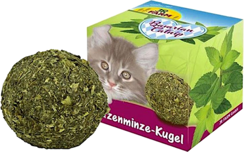 Bavarian Catnip Ball Green 35 g - Katt - Halsbånd og seler - Seler - JR FARM