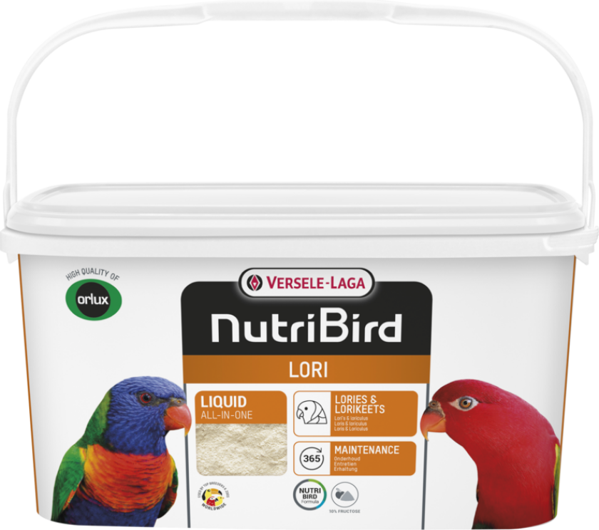 NutriBird Lori 3 kg - Fugl - Fuglefôr - Versele-Laga