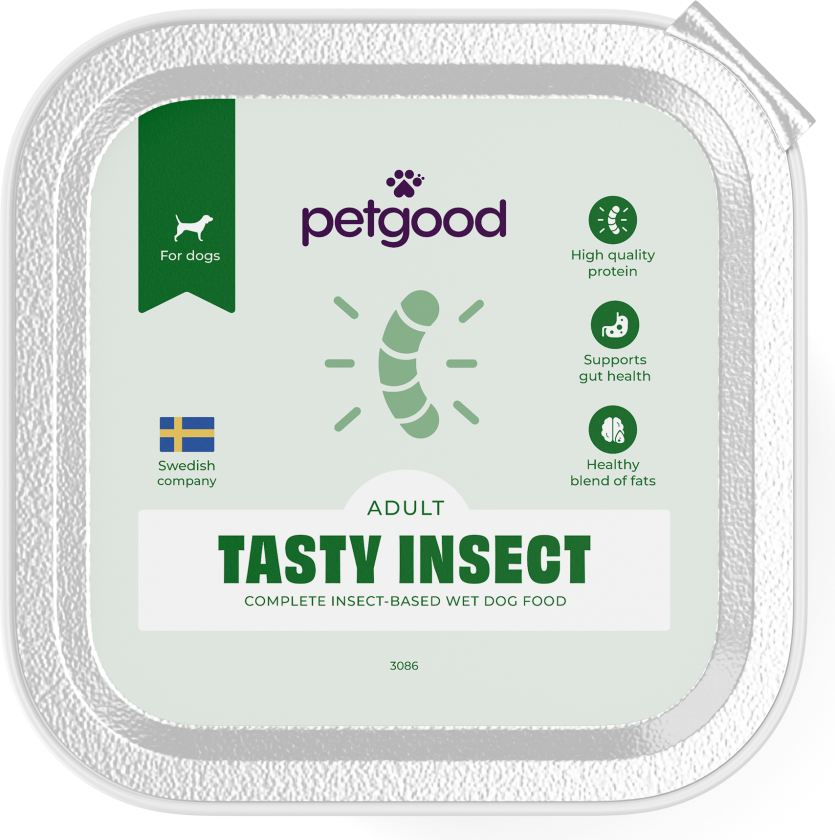 Insektbasert våtfôr til voksne hunder 300 g - Hund - Hundefôr - Våtfôr - Petgood