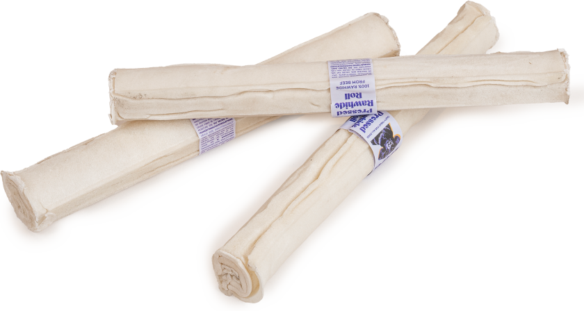 Presset råhud tyggerull 25 cm - Hund - Hundesnacks - My favourite DOG