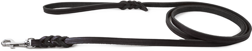 Lærsnor Hera Svart 12 mm x 180 cm - Hund - Kobbel og bånd - Leiebånd - Selected by ZOO