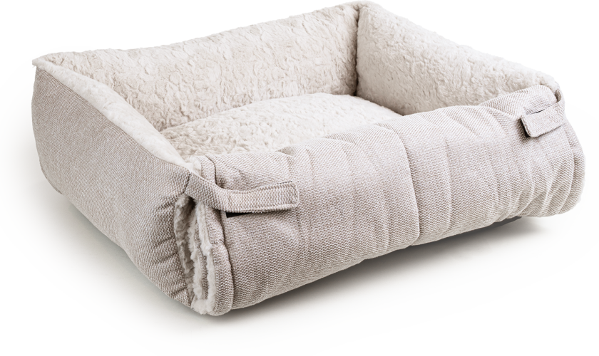Sovesofa Soya, M, 60x50x17cm, Beige - Hund - Selected by ZOO