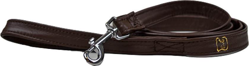 Hundkoppel/Kattkoppel Skinn Brun 180 cm, 20 mm - Hund - Kobbel og bånd - Leiebånd - Gustaf och Evita