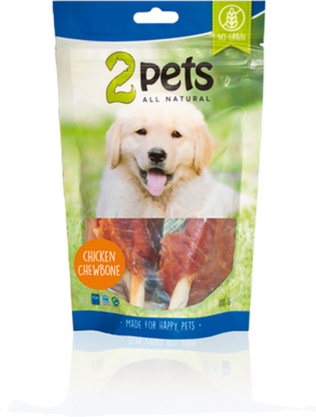 Dogsnack kyllingtyggebein 300 g - Hund - Hundesnacks - 2 pets