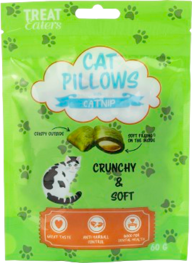 Pillows Catnip 60 g - Katt - Kattesnacks - Treateaters