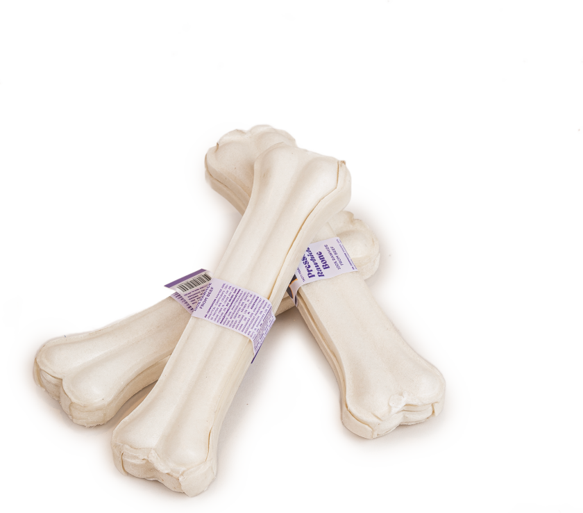 Presset tyggebein av råhud 21 cm - Hund - Hundesnacks - My favourite DOG