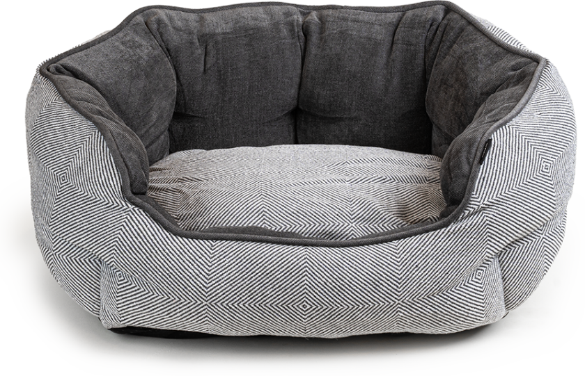 Seng Hedvig, S, 50x40x20cm, Grå - Hund - Selected by ZOO