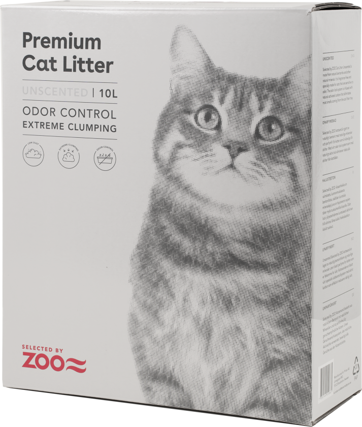 Kattesand Uparfymert 10L - Katt - Toalett og kattesand - Kattesand - Selected by ZOO