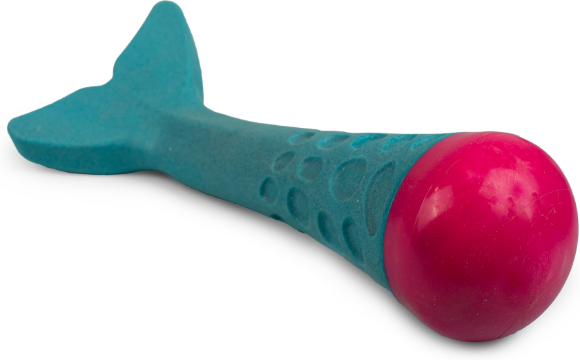 FlytFena 29 x 9 x 7 cm Turkis/rosa - Hund - Hundeleker - Pritax