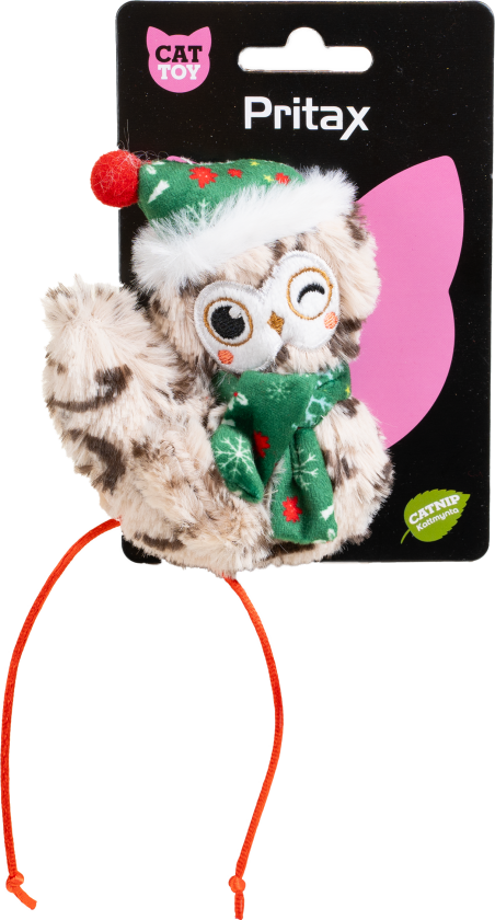 Juleleketøy Stella, 9x15x2cm, Flerfarget - Hund - Hundeleker - Tøy- og plysjleker til hund - Pritax