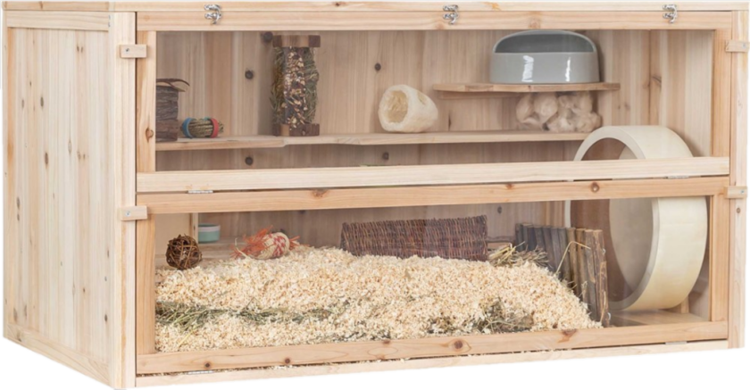 Bilde av Gnagerbur mus/stor hamster av tre 115 × 60 × 60 cm - Smådyr - Bur og luftegård - Hamsterbur - Trixie