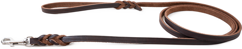 Lærsnor Hera brun 12 mm x 180 cm - Hund - Kobbel og bånd - Leiebånd - Selected by ZOO