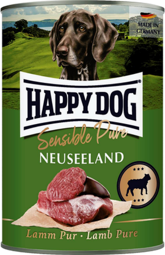 Wet Dog Food Tinned GrainFree 100% Lamb Pure 200g - Hund - Hundefôr - Våtfôr - Happy Dog