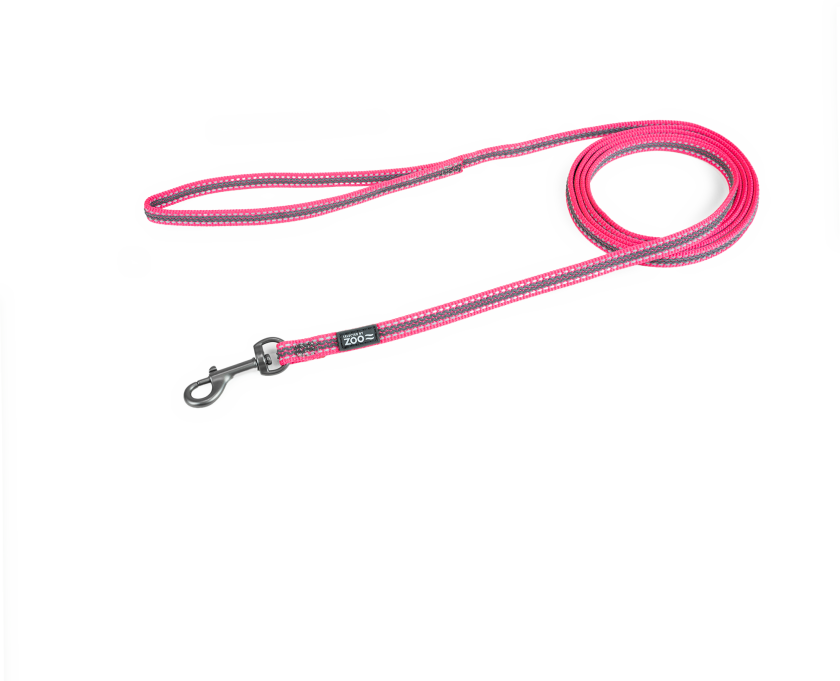 Rufus sklisikker paddock 10 mm x 180 cm Rosa - Hund - Kobbel og bånd - Leiebånd - Selected by ZOO