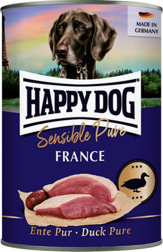 Wet Food Grainfree Pure 100% Duck Tinned 200 g - Hund - Hundefôr - Våtfôr - Happy Dog