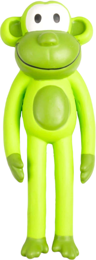 Latex Monkey Mix 25 cm - Hund - Hundeleker - Flamingo