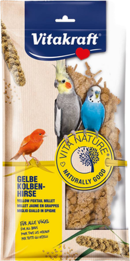 Vita Nature hirsekolber 100 g - Fugl - Snacks - Vitakraft