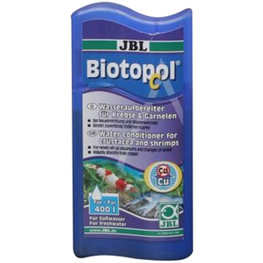 Biotopol C Water Conditioner Crustaceans & Shrimps 100 ml - Fisk - Akvariemiljø - Vannbehandling - JBL