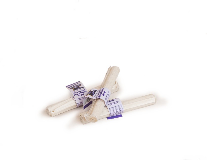 Presset råhud tyggerull 12 cm - Hund - Hundesnacks - My favourite DOG