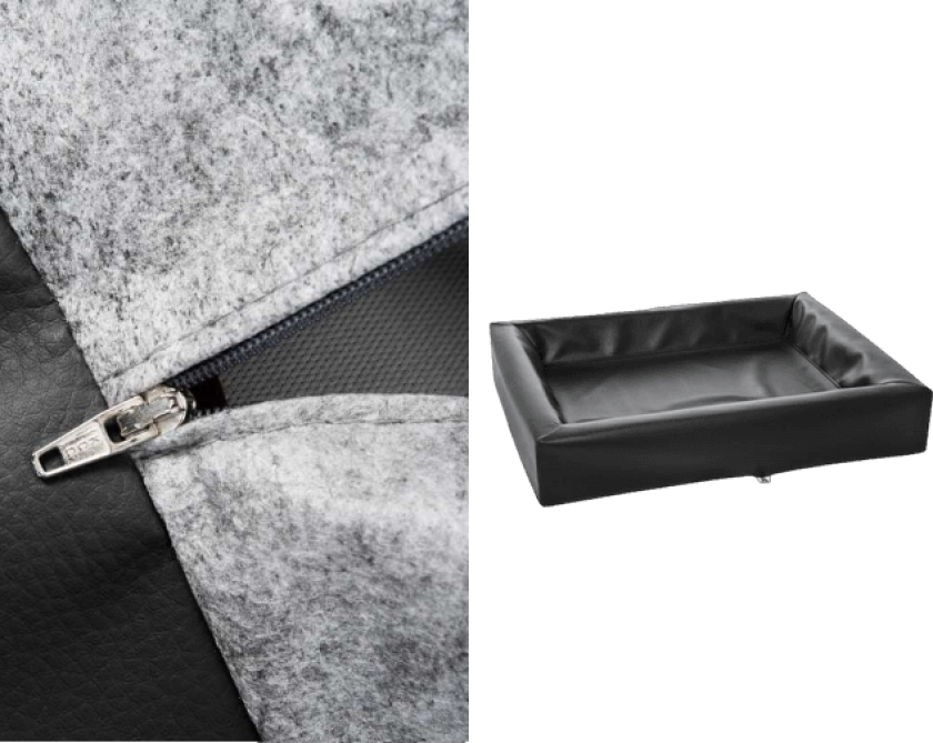 Biabed Original polstring svart nr. 2 - 50 x 60 cm - Hund - BiaBed