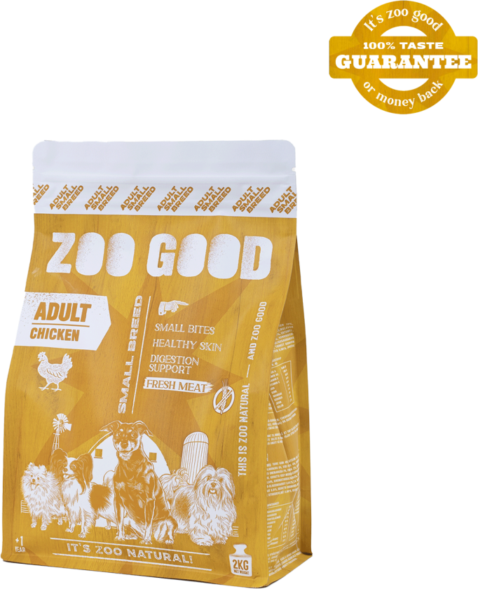 Chicken Digest Small Breed 2 kg - Hund - Hundefôr - Tørrfôr - ZOO GOOD