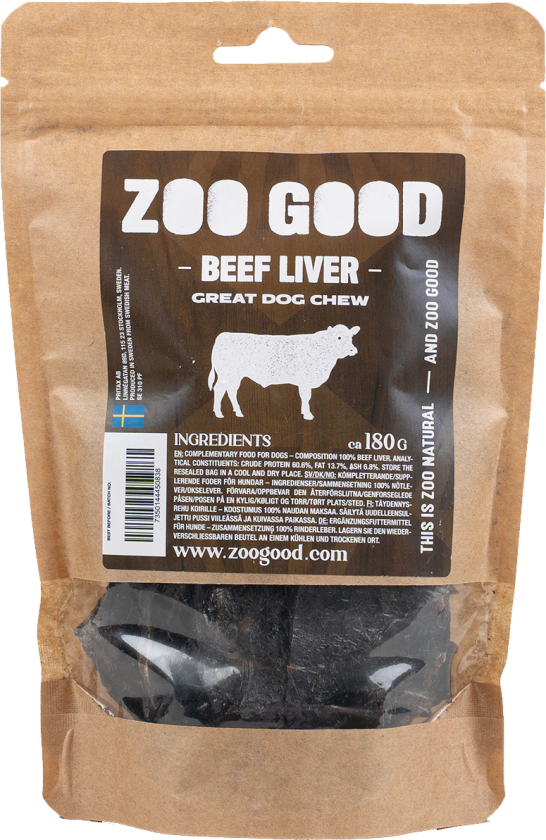 Okselever 180 g - Hund - Hundesnacks - ZOO GOOD