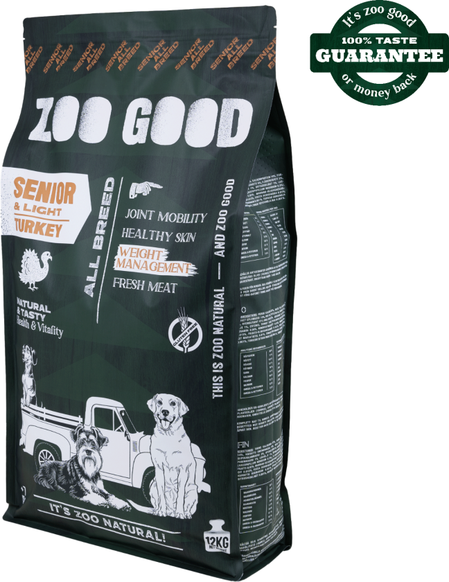 Kalkun Light & Senior All Breed 12 kg - Hund - Hundefôr - Tørrfôr - ZOO GOOD