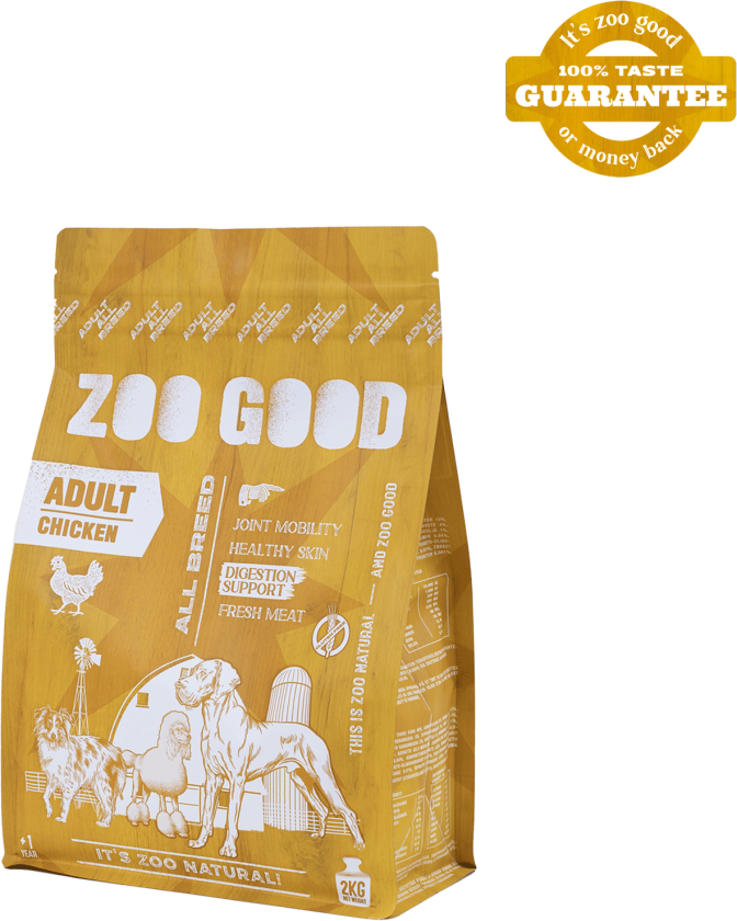 Chicken Digest Adult All Breed 2 kg - Hund - Hundefôr - Tørrfôr - ZOO GOOD
