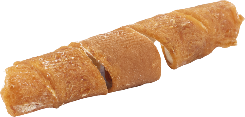 Råhudspiral med kylling 15 cm, 38 g - Hund - Hundesnacks - My favourite DOG