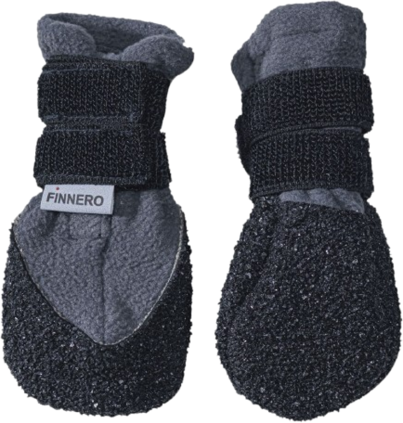 Hundesko Halla Lux 2p, S, Grå - Hund - Klær og dekken - Sokker og sko - Finnero