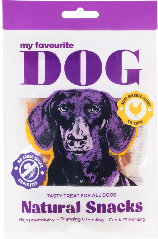 Myke marmorbiter - Kylling 72 g - Hund - Hundesnacks - My favourite DOG