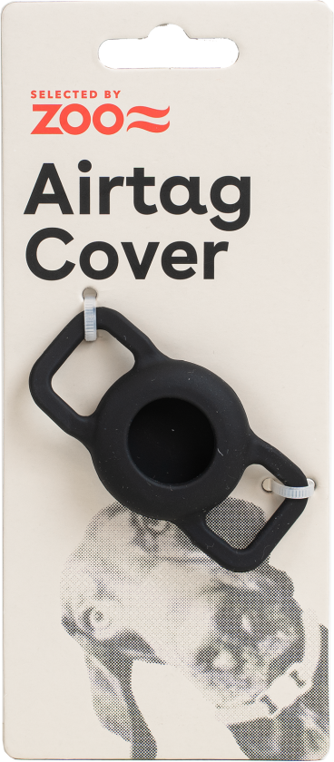 Airtag-skall, 20 mm, svart - Hund - Halsbånd og seler - Selected by ZOO