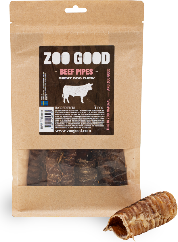 Luftstrupe 5-pack - Hund - Hundesnacks - ZOO GOOD