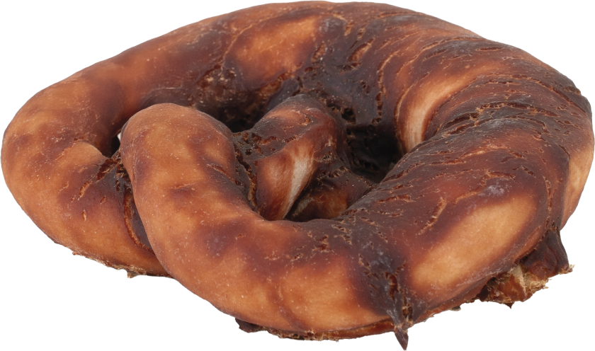 Rawhide Prezel med and 10 cm, 75 g - Hund - Hundesnacks - My favourite DOG