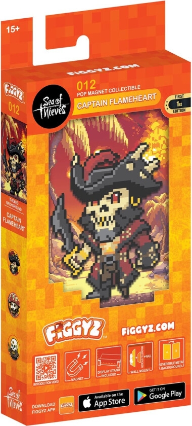 FiGGYZ magnetisk actionfigur (Captain Flameheart)